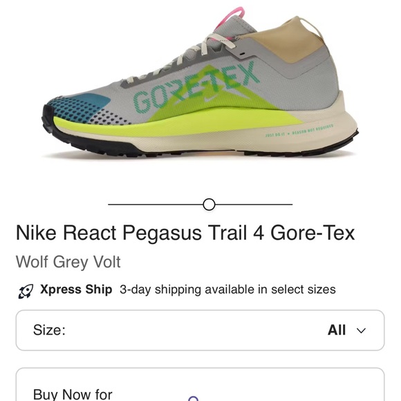 Nike React Pegasus Trail 4 GTX - Picture 2 of 11